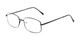 Angle of Barnes by felix + iris in Black, Men's Rectangle Reading Glasses