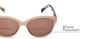 Detail of The Beachy Bifocal Reading Sunglasses  in Tan/Tortoise with Smoke