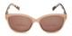 Front of The Beachy Bifocal Reading Sunglasses  in Tan/Tortoise with Smoke