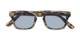 Folded of The Beacon Reading Sunglasses in Brown Tortoise with Smoke