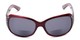 Front of The Bernice Bifocal Reading Sunglasses in Red with Smoke
