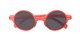 Folded of The Brayton Folding Reading Sunglasses in Red with Smoke