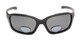 Front of The Bridgewater Polarized Bifocal Reading Sunglasses in Matte Black with Smoke