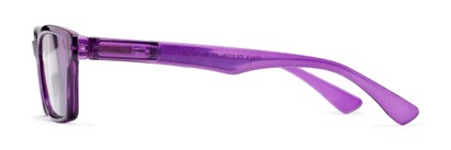 Side of The Brody Computer Reader in Purple