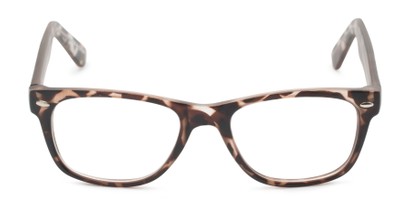 Front of The Butch Customizable Reader in Matte Tortoise