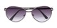 Folded of The Caribbean Bifocal Reading Sunglasses in Grey with Smoke