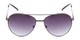 Front of The Caribbean Bifocal Reading Sunglasses in Grey with Smoke