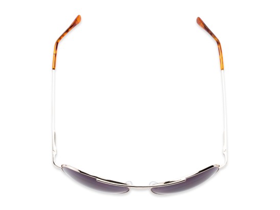 Overhead of The Caribbean Bifocal Reading Sunglasses in Gold with Smoke