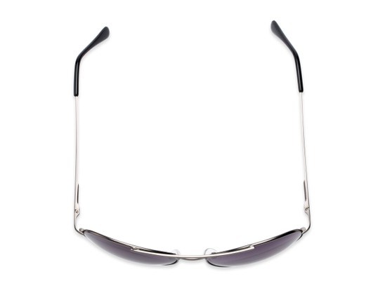 Overhead of The Caribbean Bifocal Reading Sunglasses in Grey with Smoke