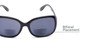 Detail of The Cassia Bifocal Reading Sunglasses in Black with Smoke