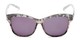 Front of The Celine Reading Sunglasses in Grey with Smoke