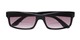 Folded of The Champion Bifocal Reading Sunglasses in Black with Smoke