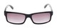 Front of The Champion Bifocal Reading Sunglasses in Black with Smoke