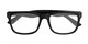 Folded of The Claude Photochromic Reader in Black with Smoke