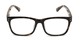 Front of The Claude Photochromic Reader in Tortoise with Amber