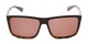 Front of The Clifton Reading Sunglasses in Black/Brown Tortoise with Amber