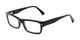 Angle of Columbia by felix + iris in Black, Women's and Men's Rectangle Reading Glasses