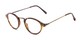 Angle of The Daffron in Tortoise with Gold, Women's and Men's Retro Square Reading Glasses