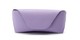 Front of Pastel Reading Glasses Case in Purple