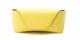 Front of Pastel Reading Glasses Case in Yellow