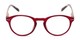 Front of The Dandelion in Matte Red/Tortoise