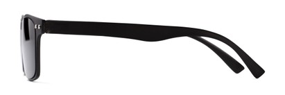 Side of The Declan Flexible Reading Sunglasses in Black with Smoke