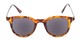 Front of The Easterday Reading Sunglasses in Tortoise/Grey with Smoke