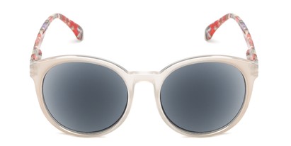 Front of The Eileen Reading Sunglasses in Grey/Paisley with Smoke