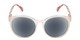 Front of The Eileen Reading Sunglasses in Grey/Paisley with Smoke
