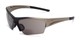 Angle of The Elijah Bifocal Reading Sunglasses in Grey with Smoke, Men's Sport & Wrap-Around Reading Sunglasses
