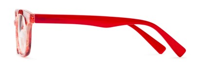 Side of The Etta Bifocal in Red