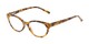 Angle of The Fauna in Tortoise, Women's Cat Eye Reading Glasses