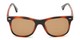 Front of The Ferris Polarized Magnetic Bifocal Reading Sunglasses in Matte Tortoise with Amber