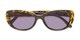 Folded of The Firefly Reading Sunglasses in Yellow Tortoise with Smoke