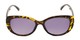 Front of The Firefly Reading Sunglasses in Yellow Tortoise with Smoke
