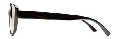 Side of The Firefly Reading Sunglasses in Black with Smoke