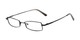 Angle of Fox Hill by felix + iris in Black, Women's and Men's Rectangle Reading Glasses