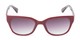 Front of The Gaines Reading Sunglasses in Red/Tortoise with Smoke