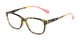 Angle of The Garden in Tortoise/Pink, Women's and Men's Retro Square Reading Glasses