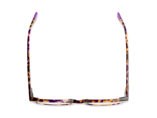 Overhead of The Getty Signature Reader in Purple/Brown Tortoise