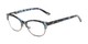 Angle of The Gillian - Foster Grant for Readers.com in Blue Tortoise, Women's and Men's  