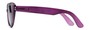 Side of The Greer Reading Sunglasses in Matte Purple