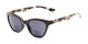 Angle of The Hale Bifocal Reading Sunglasses in Black/Tortoise with Smoke, Women's Cat Eye Reading Sunglasses