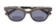 Folded of The Hale Bifocal Reading Sunglasses in Black/Tortoise with Smoke