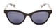 Front of The Hale Bifocal Reading Sunglasses in Black/Tortoise with Smoke