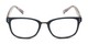 Front of The Harvey - Foster Grant for Readers.com in Navy Blue/Grey Tortoise
