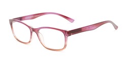 Angle of The Heather - Foster Grant for Readers.com in Purple Fade, Women's Cat Eye Reading Glasses