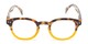 Front of The Hemp in Tortoise/Yellow Fade
