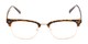 Front of The Henrik in Glossy Tortoise/Gold