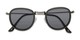 Folded of The Hitch Bifocal Reading Sunglasses in Grey with Smoke